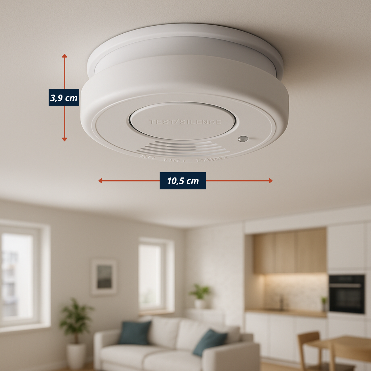 Smoke Alarm B/O Pp