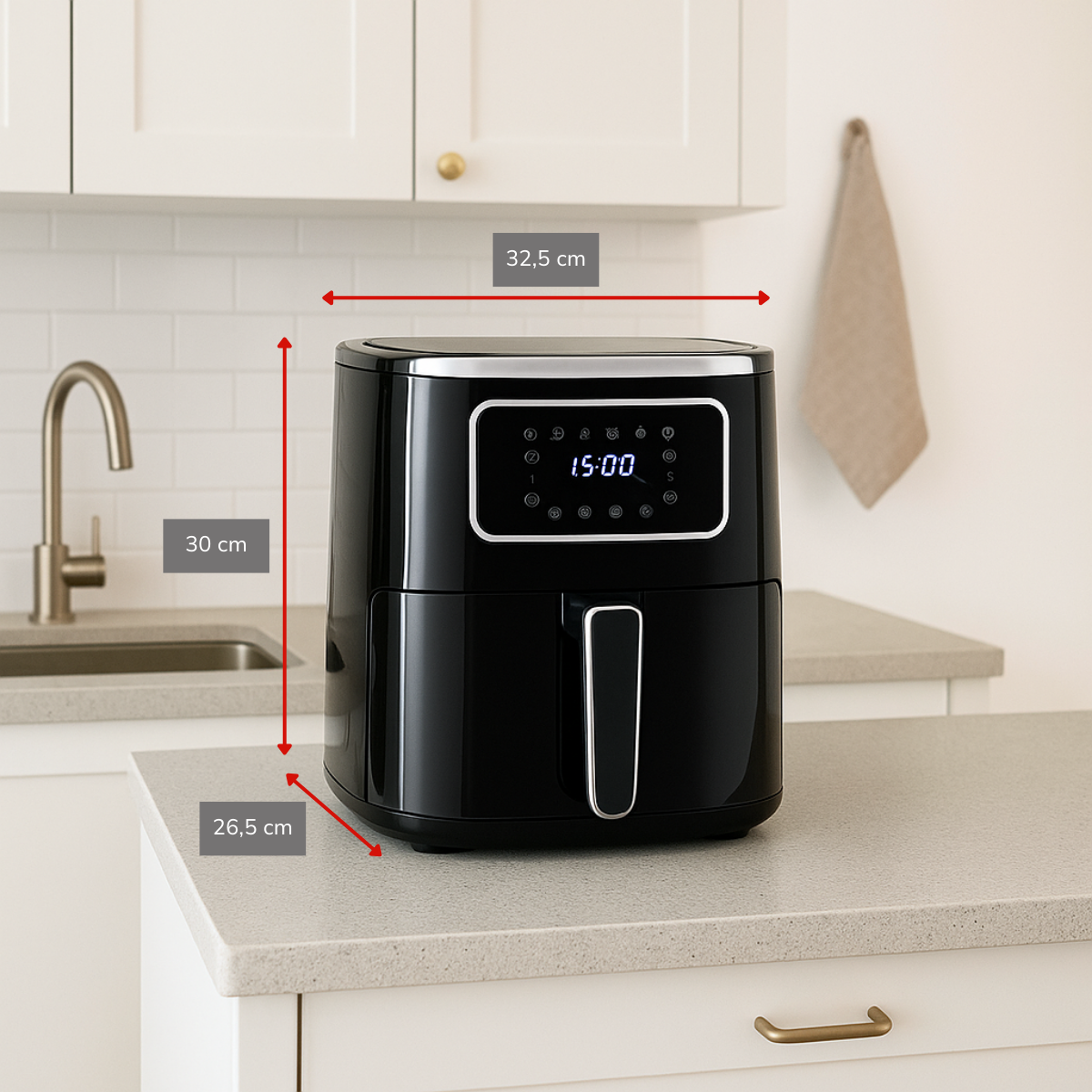 Airfryer 230V 4.5L 1450W
