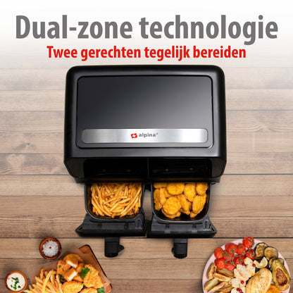 Double Airfryer 8L 230V 1700W
