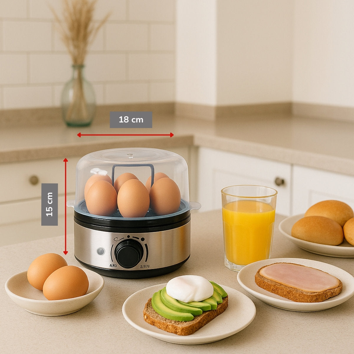 Egg Boiler For 7 Pcs