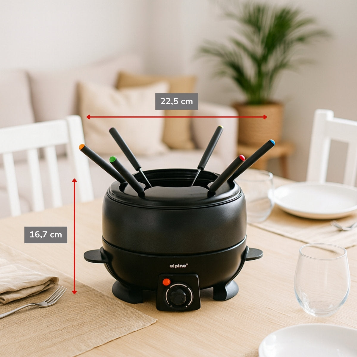 Fondue Set 230V 2,3L