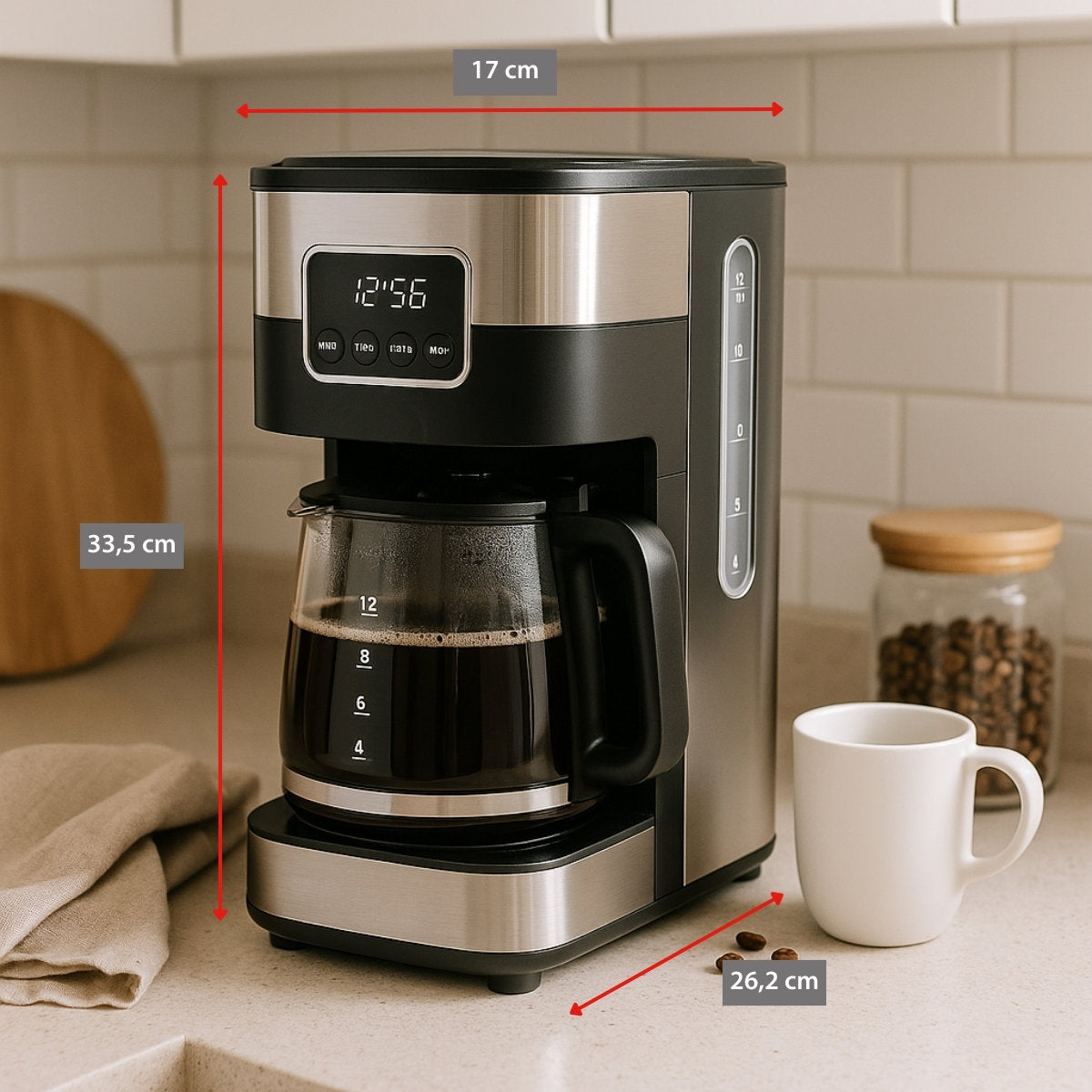 Coffee Maker 230V Ss 900W