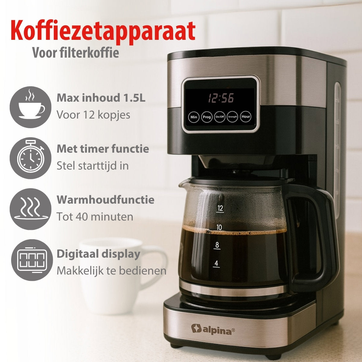 Coffee Maker 230V Ss 900W