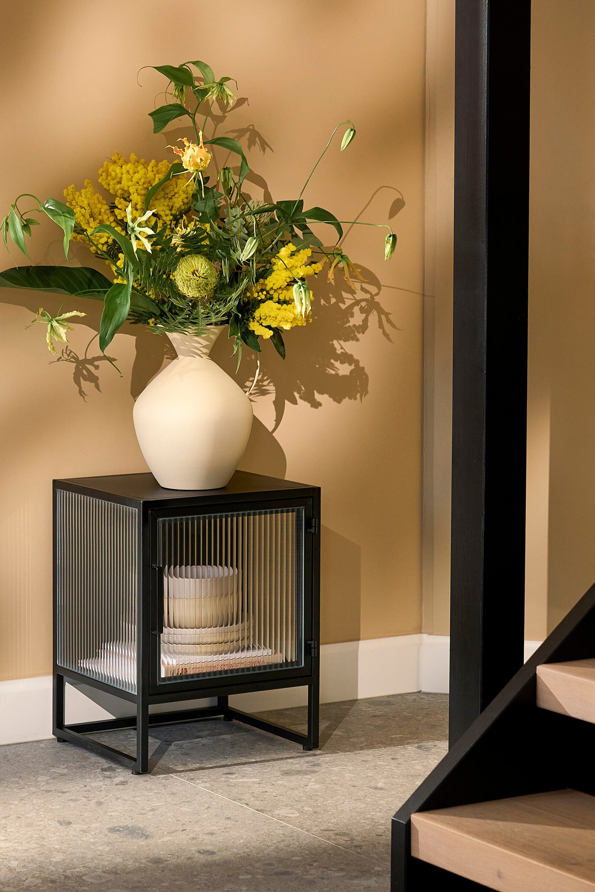 Clifton Cabinet Black - L38Xw35Xh50Cm