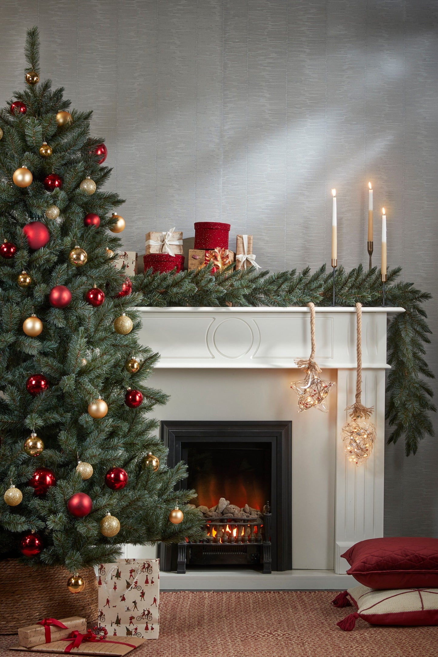 Christmas Tree Skirt - H26 X Ø58 Cm - Seagrass - Natural Brown