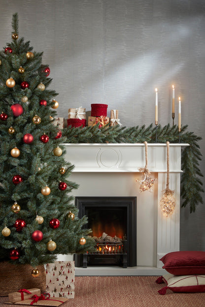 Christmas Tree Skirt - H26 X Ø58 Cm - Seagrass - Natural Brown