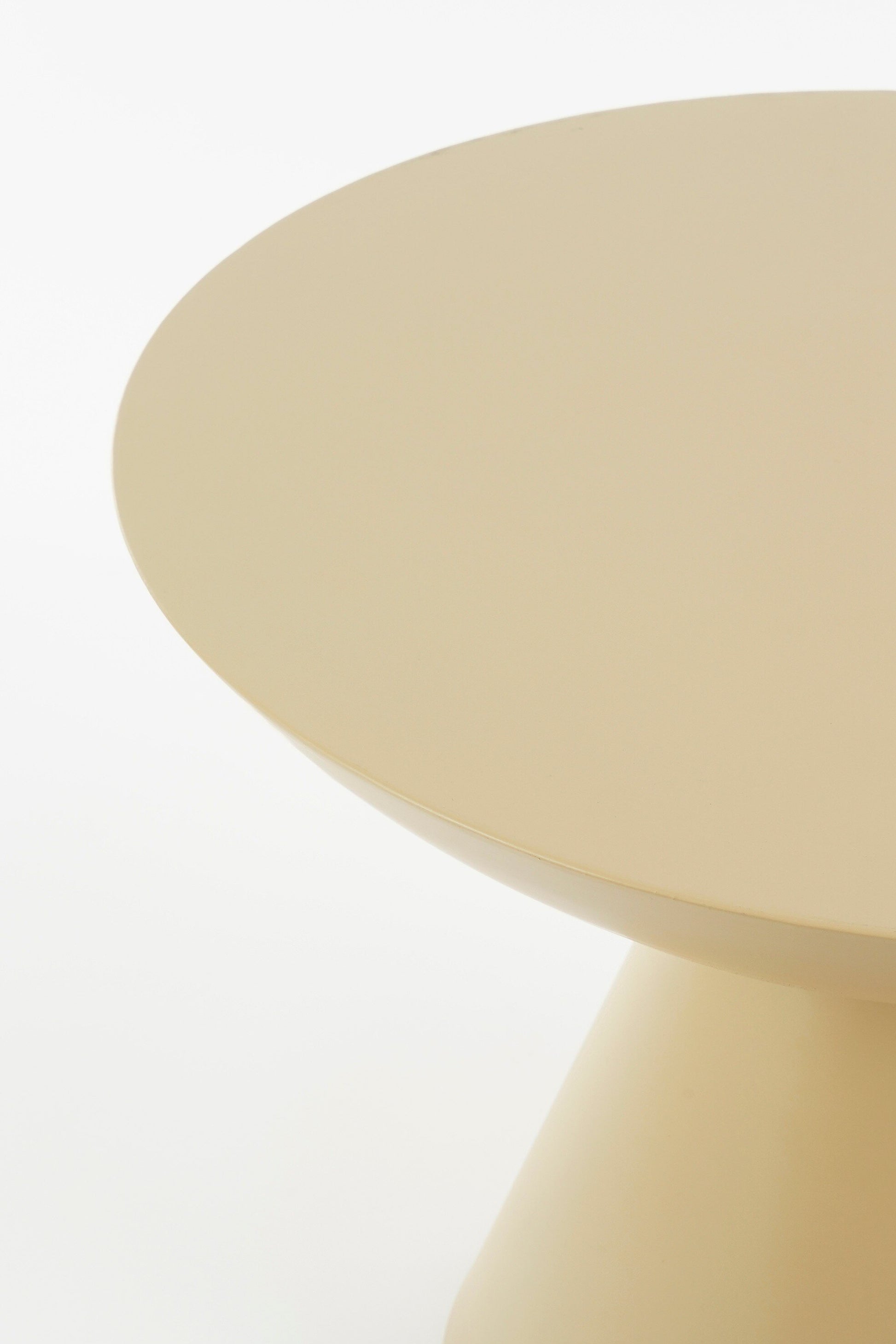 Celise Table Beige - H44Xd59Cm