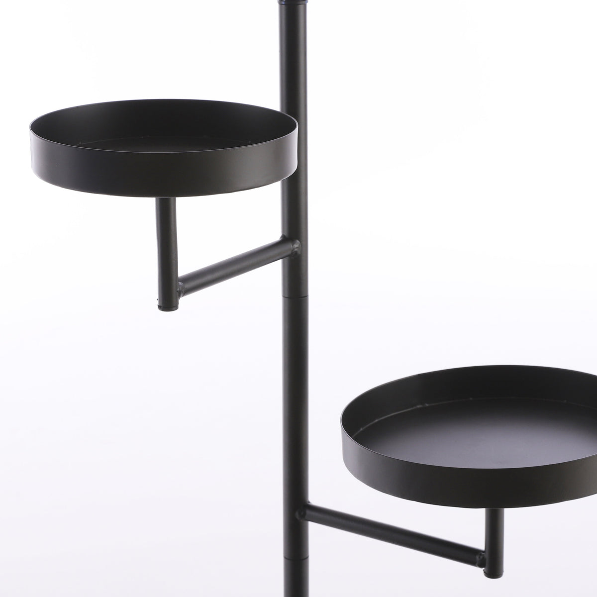 Perry Wallrack Black - L36Xw30Xh120Cm