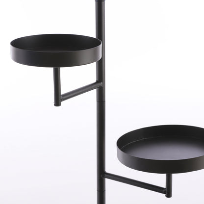 Perry Wallrack Black - L36Xw30Xh120Cm