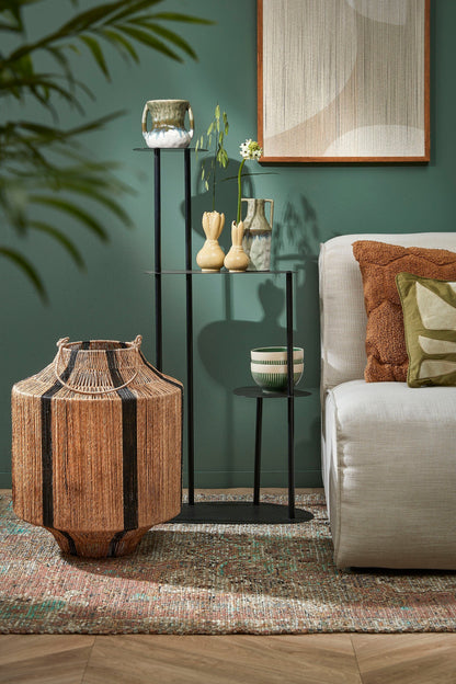 Fonda Plant Stand Black - L47,5Xw27Xh100Cm