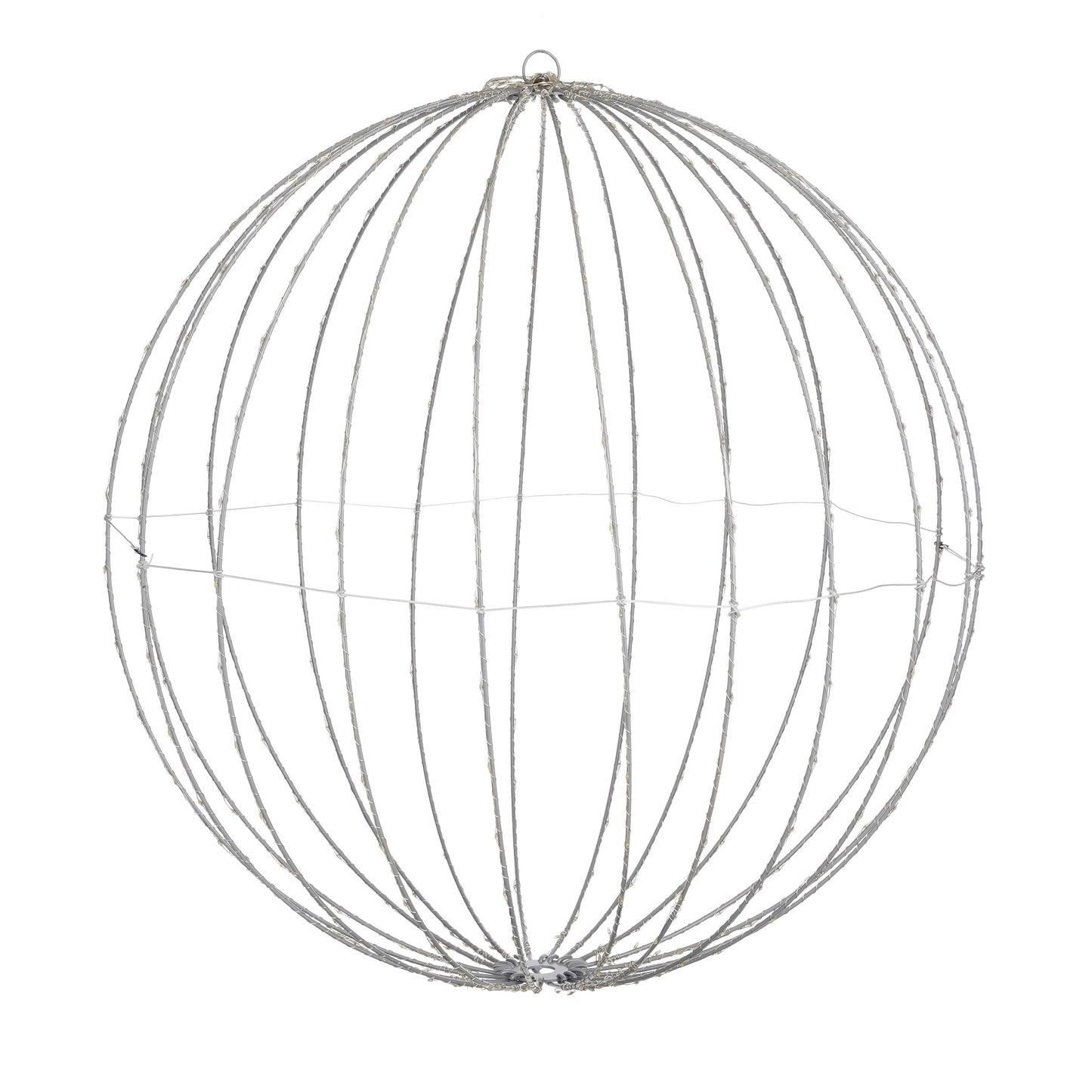 Ball Classic White 400Led Ip44 With Timer - D60Cm