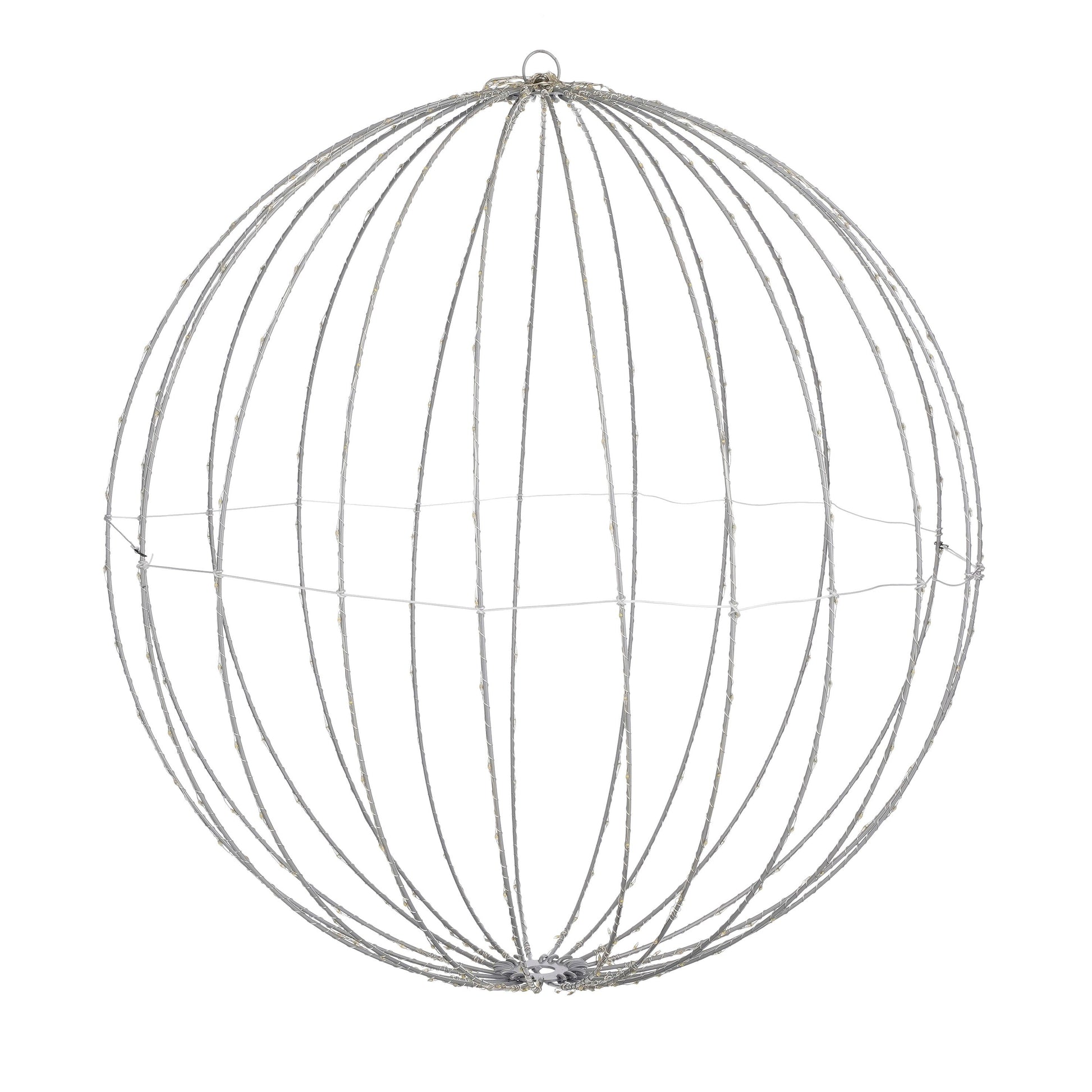 Ball Classic White 400Led Ip44 With Timer - D60Cm