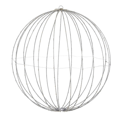 Ball Classic White 400Led Ip44 With Timer - D60Cm