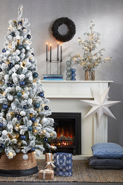 Christmas Tree Skirt - H26 X Ø58 Cm - Seagrass - Black
