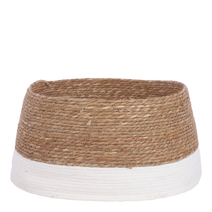 Christmas Tree Skirt - H26 X Ø58 Cm - Seagrass - Off-White