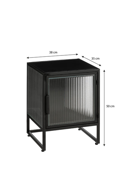 Clifton Cabinet Black - L38Xw35Xh50Cm