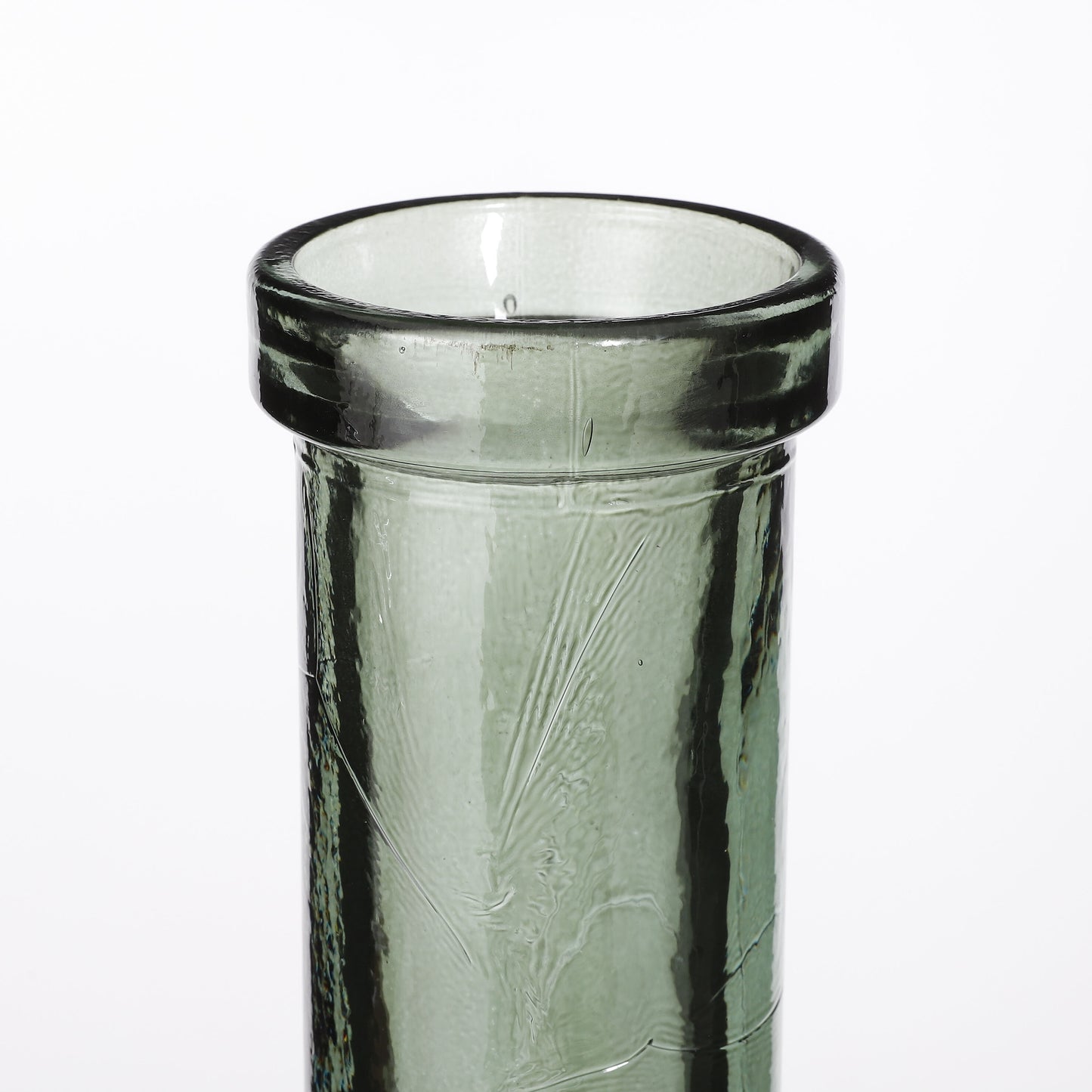 Rioja Bottle Glass Grey - H75Xd18Cm