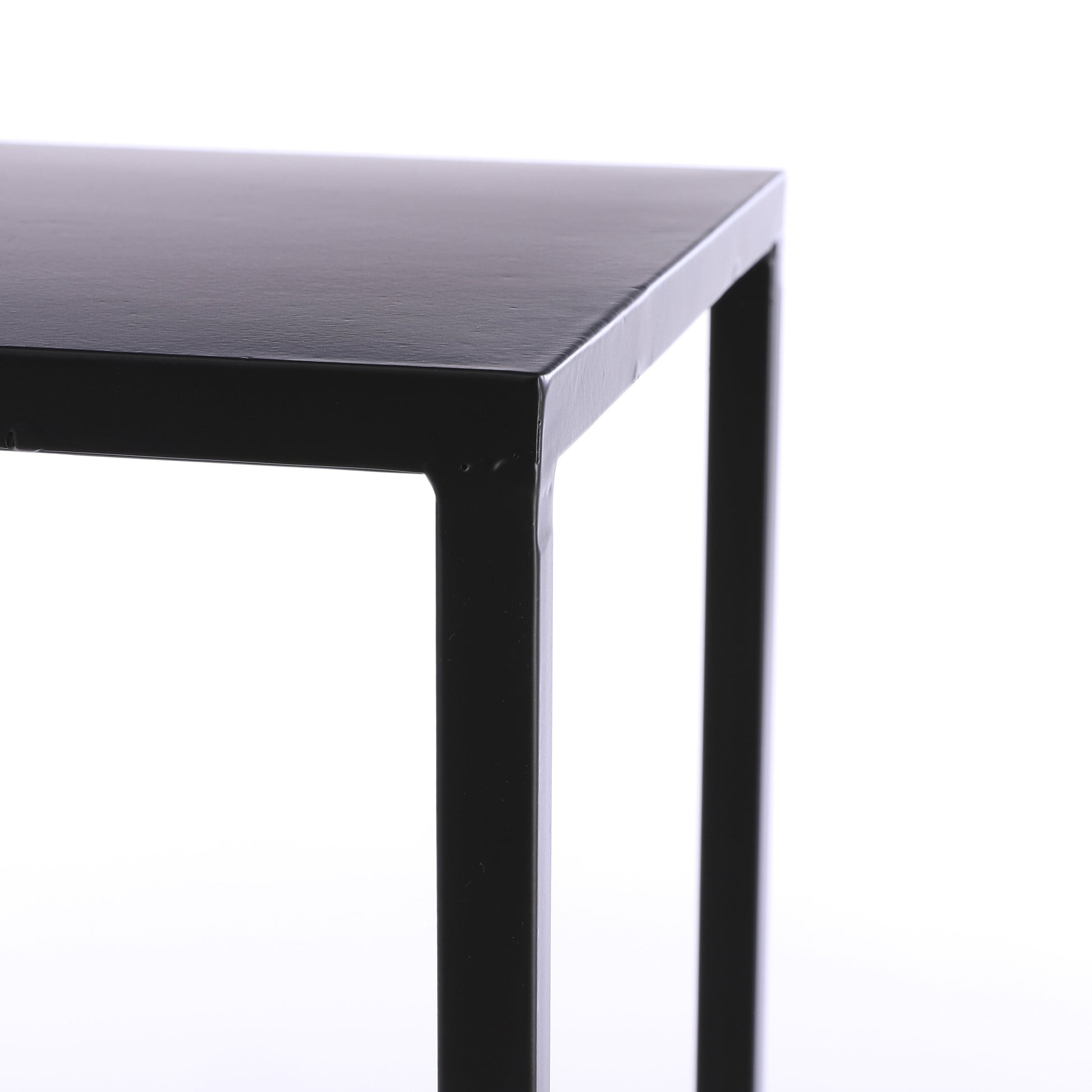 Goa Table Black Set Of 2 - L35Xw35Xh55Cm
