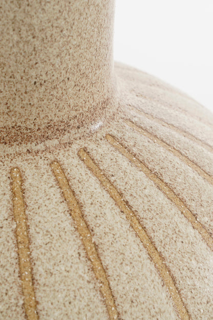 Holm Vase Cream - H52Xd34Cm