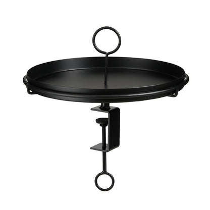 Aston Tray With Clamp Detachable Black - H30Xd30,5Cm