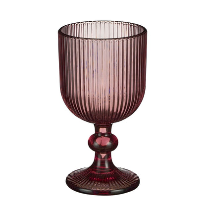 Merlot Wine Glass - Set Of 6 - 250 Ml - Glass - Purple