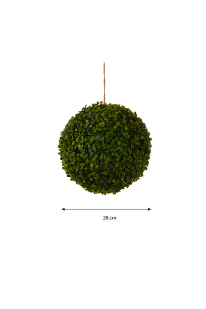 Boxwood Ball Green Waterproof & Uv Resistant - D28Cm