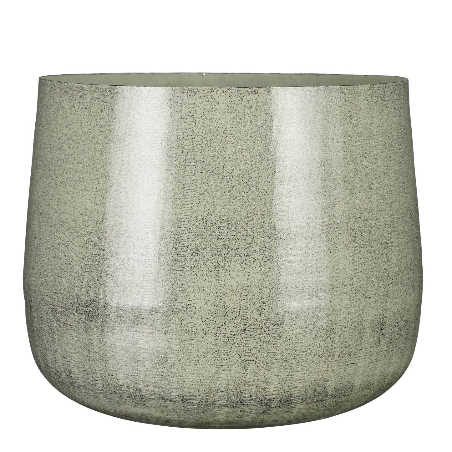 Benson Pot Round L. Grey - H32Xd37Cm