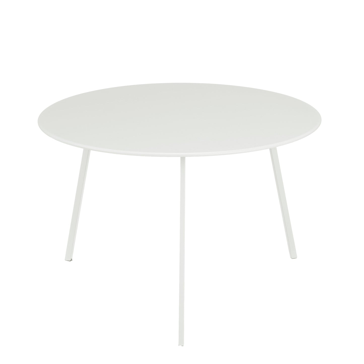 Seatle Side Table White - H38Xd58Cm