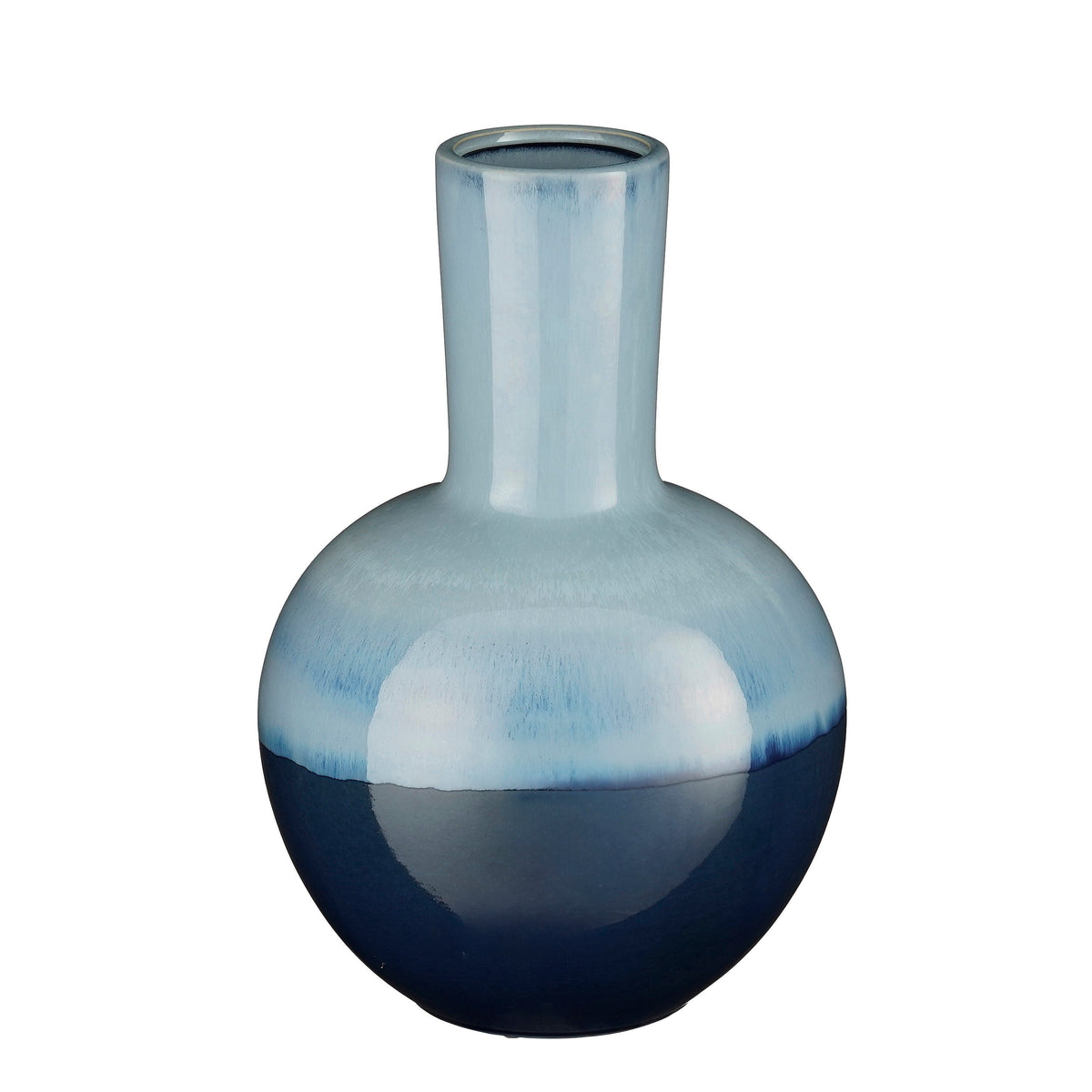 Holm Vase Blue - H42Xd28,5Cm
