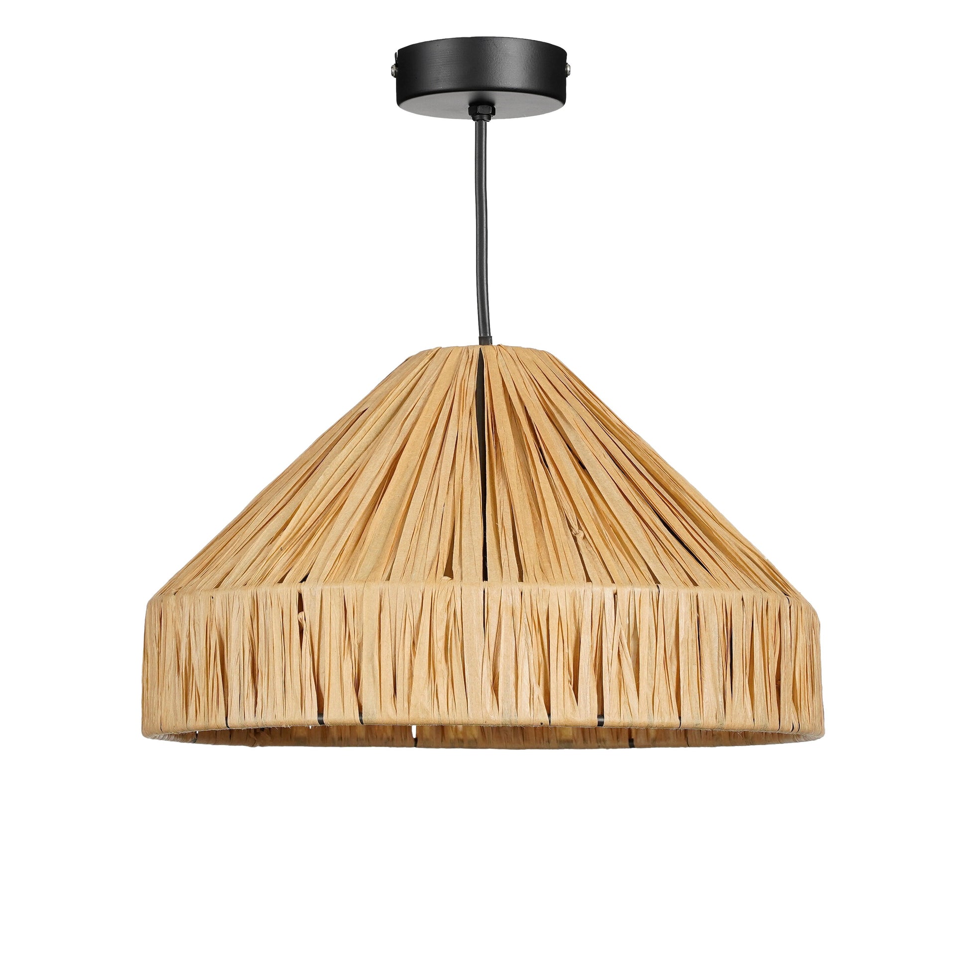 Elisa Ceiling Lamp L. Brown 40W-E27 - H18Xd30Cm