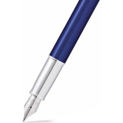 Sheaffer Sf-E0933953 Vulpen 100 M Glossy Blue Lacquer Chrome Plated