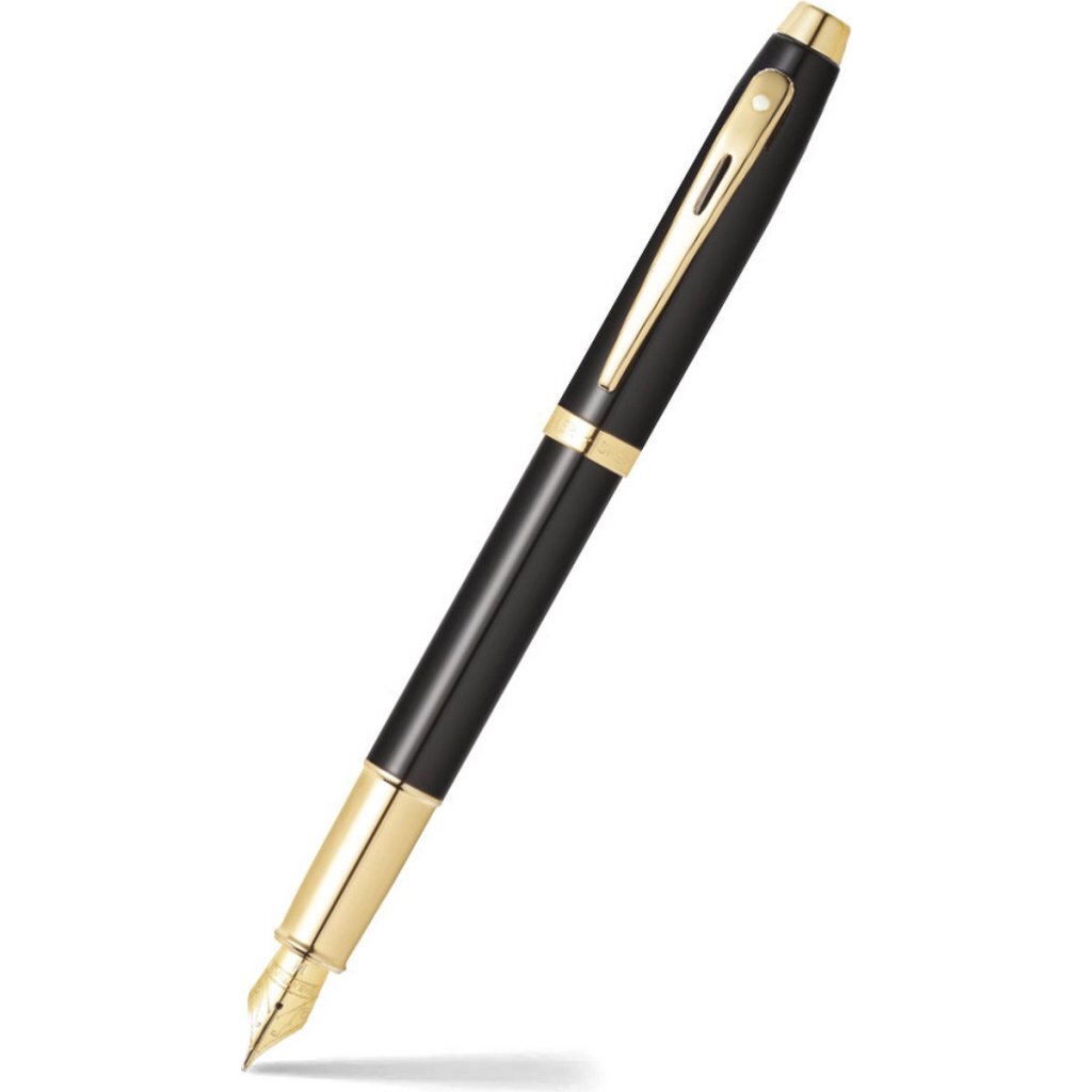 Sheaffer Sf-E0932253 Vulpen 100 M Glossy Black Gold Tone