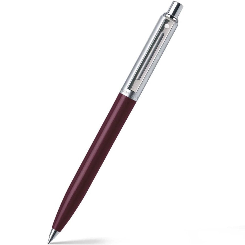 Sheaffer Sf-E23217251 Balpen Sentinel M Burgundy Brushed Chrome Chrome Plated