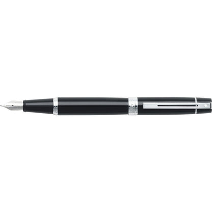 Sheaffer Sf-E0931253 Vulpen 300 M Glossy Black Chrome Plated