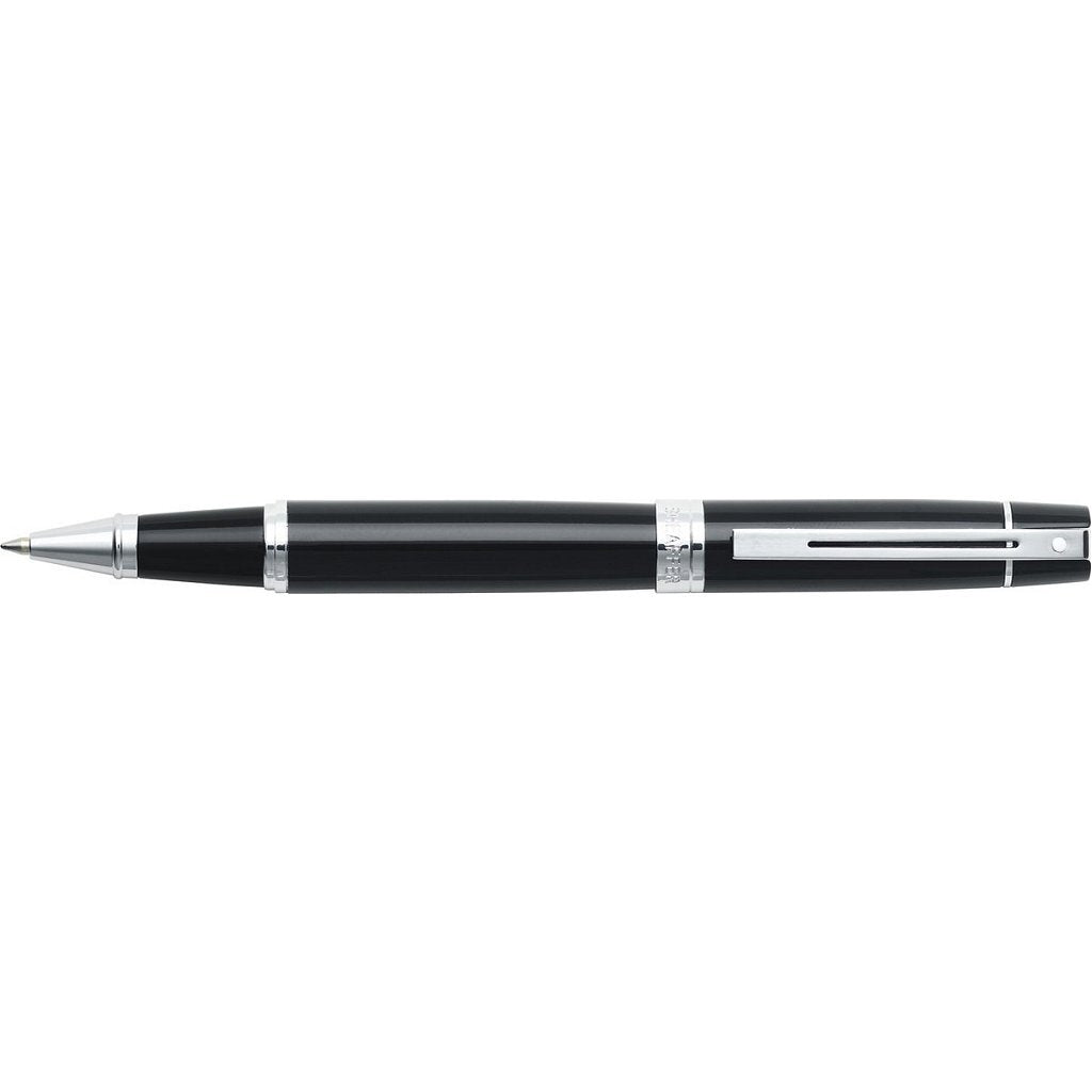 Sheaffer Sf-E1931251 Rollerball 300 M Glossy Black Chrome Plated