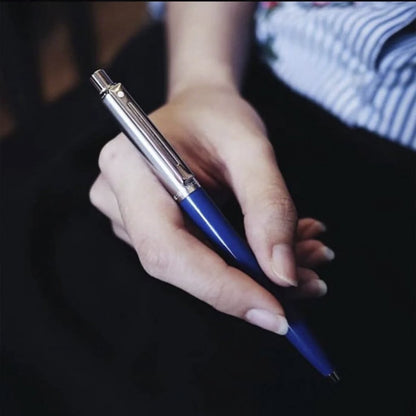 Sheaffer Sf-E23217351 Balpen Sentinel M Blue Brushed Chrome Chrome Plated