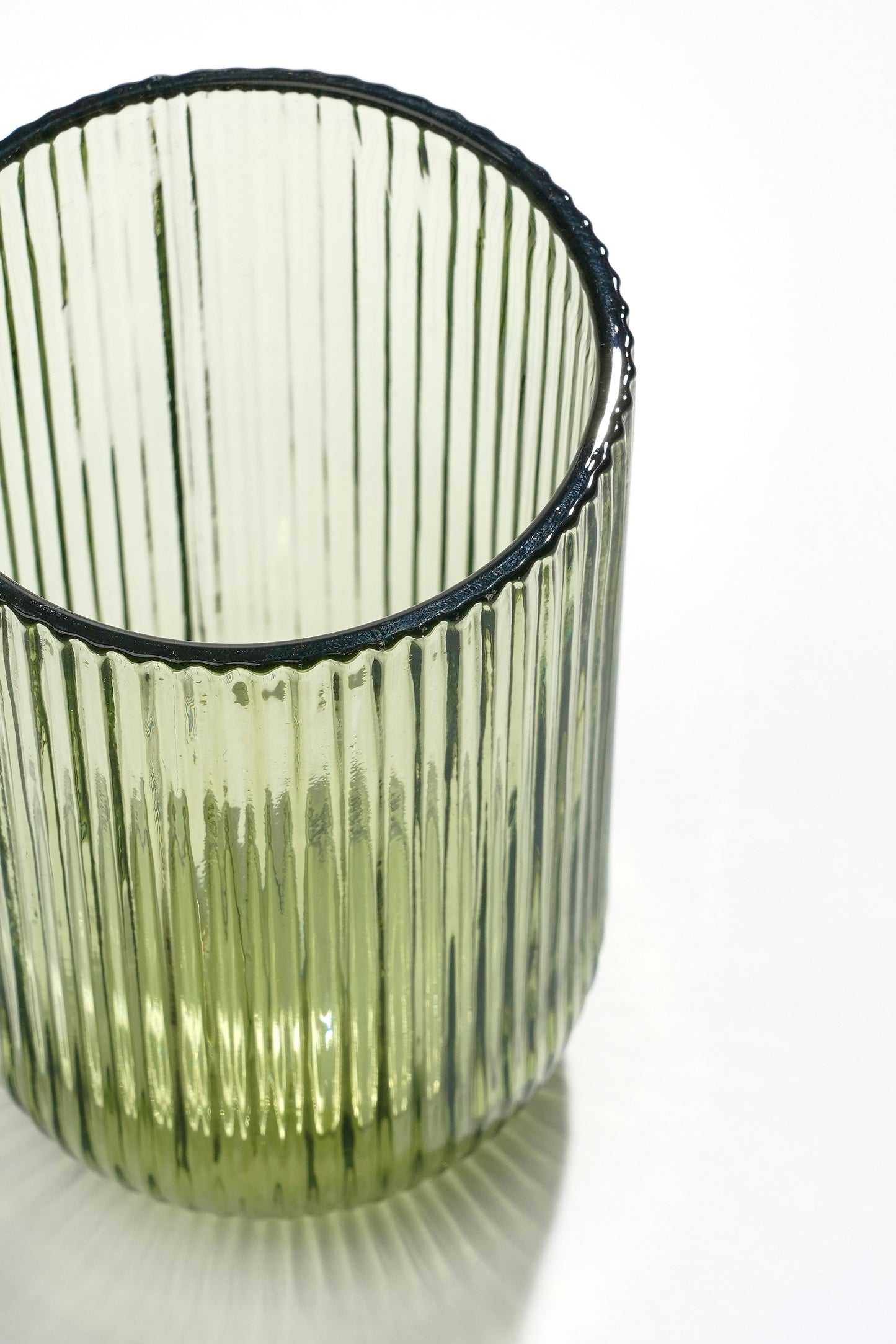 Merlot Drinking Glass - Set Of 6 - 400 Ml - Glass - Light Green