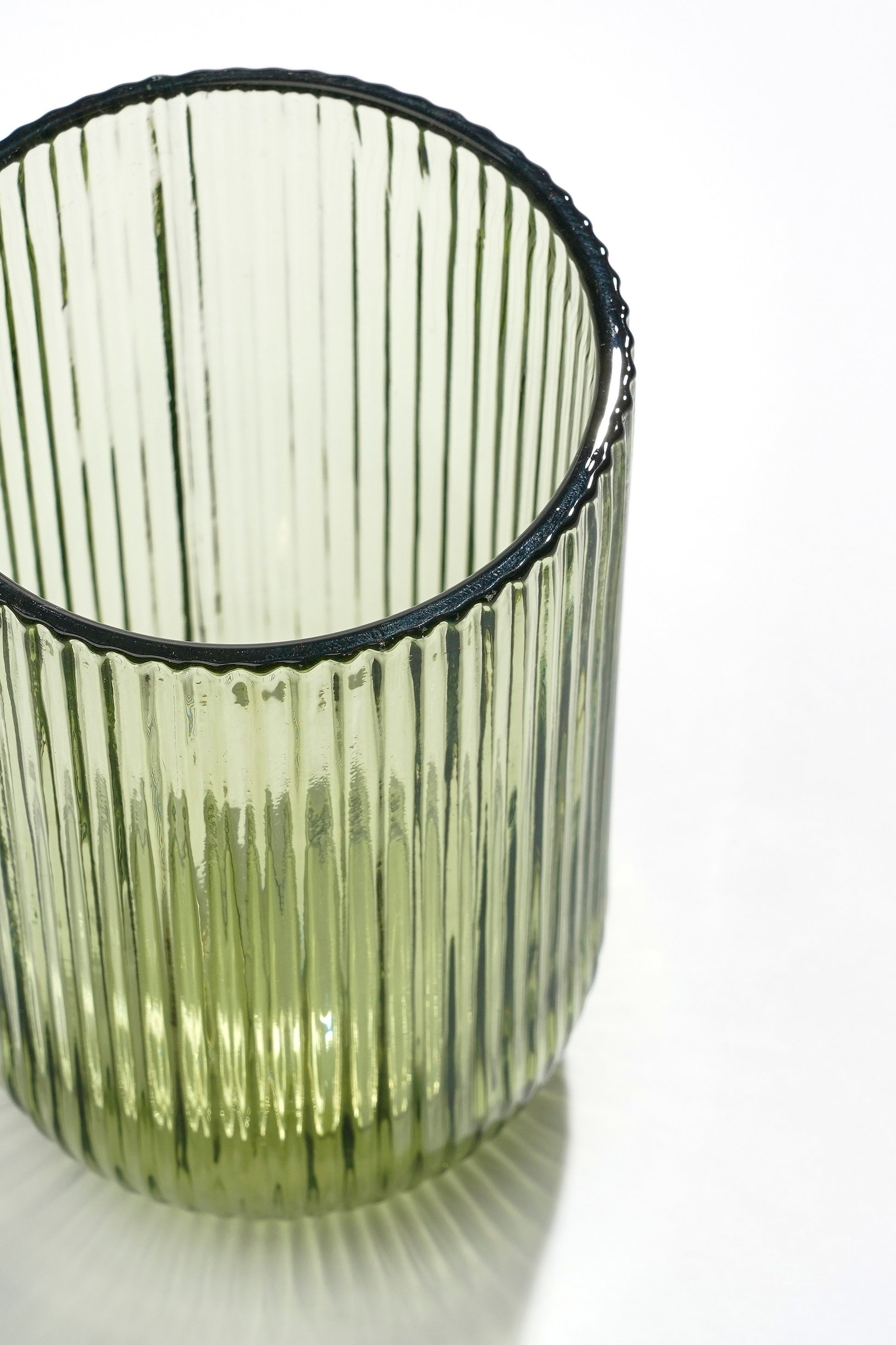 Merlot Drinking Glass - Set Of 6 - 400 Ml - Glass - Light Green