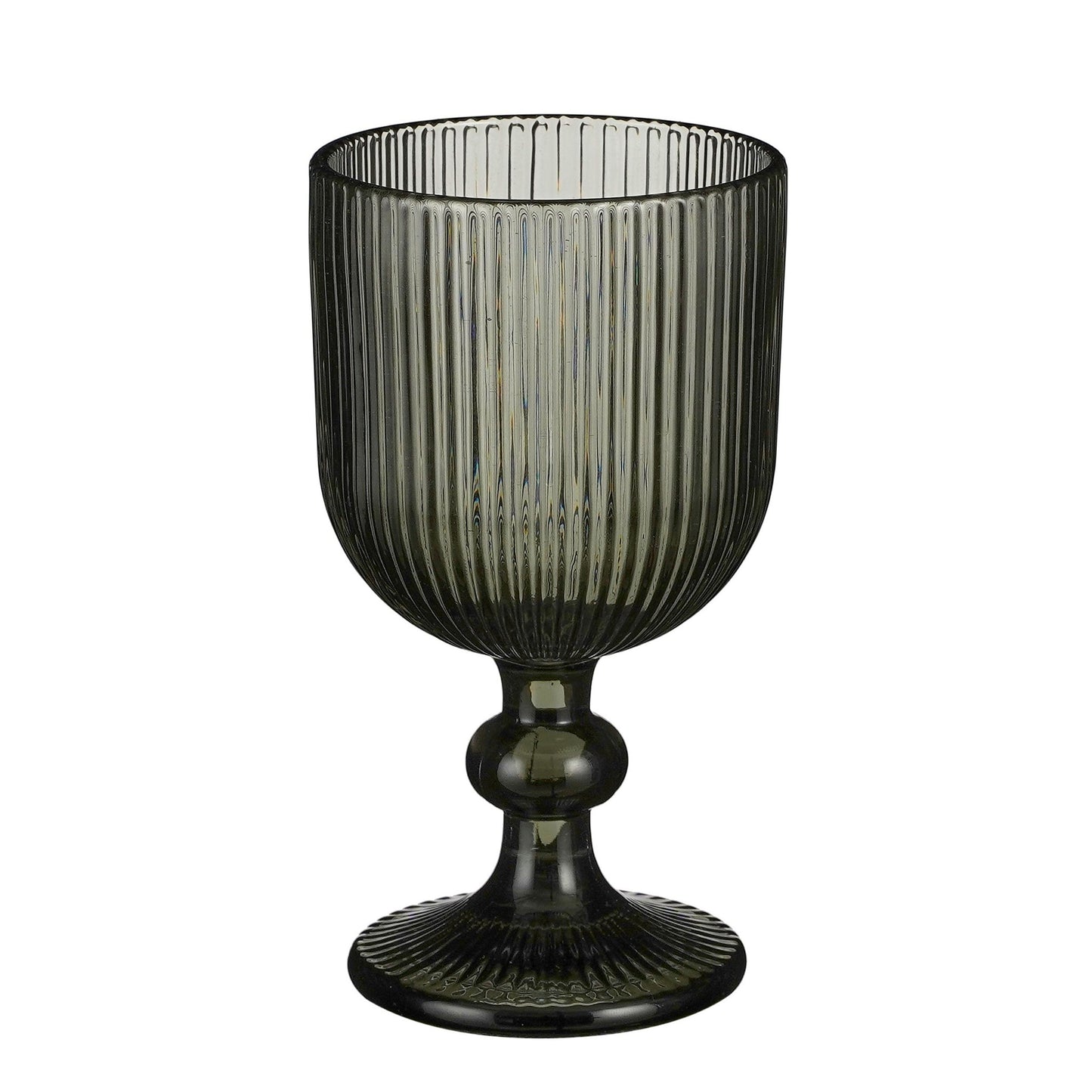 Merlot Wine Glass - Set Of 6 - 250 Ml - Glass - Grey