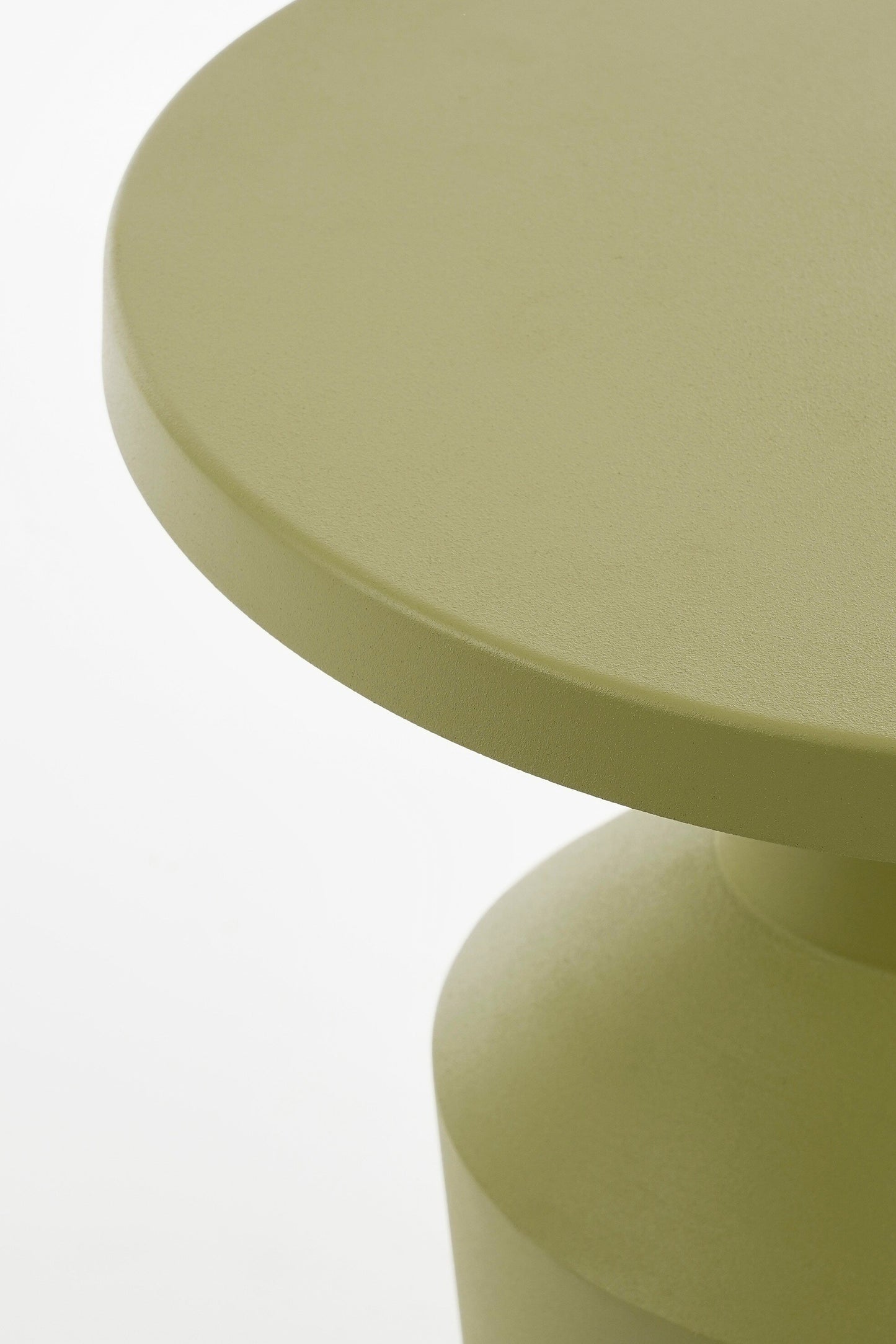Feroza Side Table L. Green - H41Xd34Cm