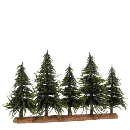 X-Mas Tree Green Tips 452 - H40Xd22Cm
