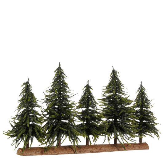 X-Mas Tree Green Tips 452 - H40Xd22Cm