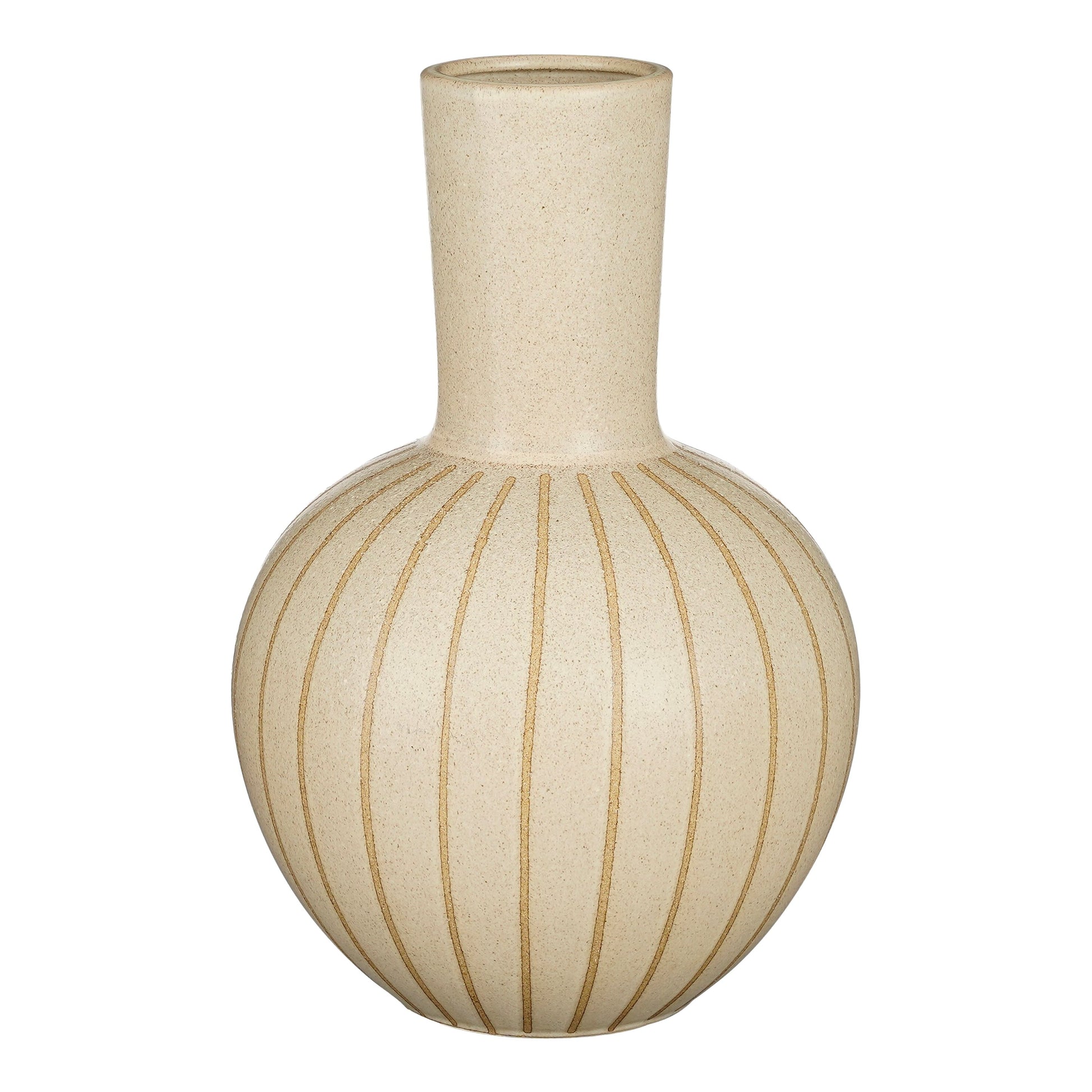 Holm Vase Cream - H42Xd27,5Cm