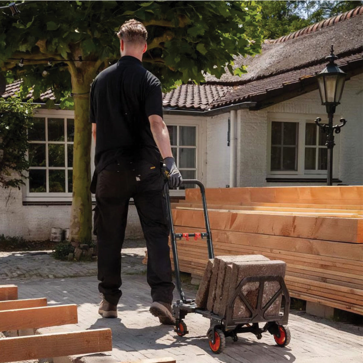 Handtruck Foldable 2In1 55/120Kg