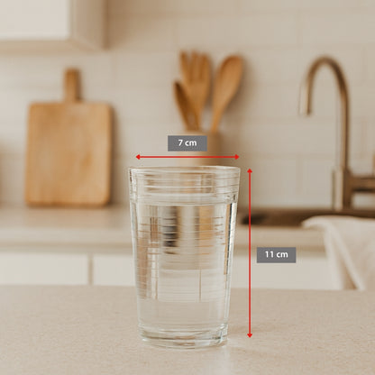 Drinking Glass 220Ml Gl 6Pc