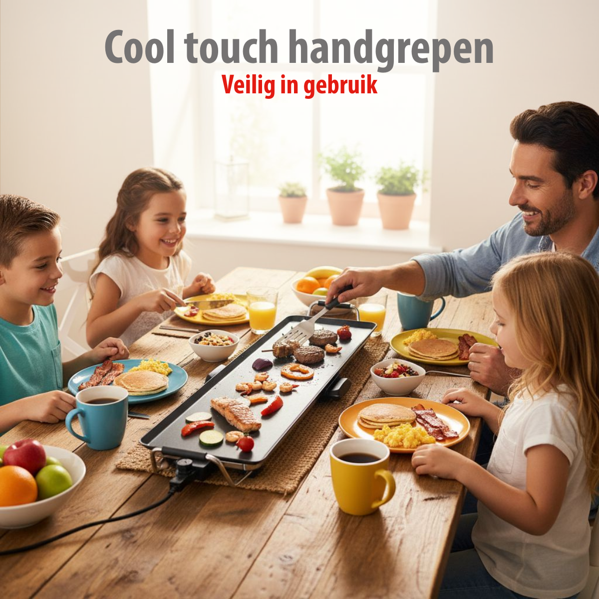 Grill Teppanyaki 1800W 87X23Cm