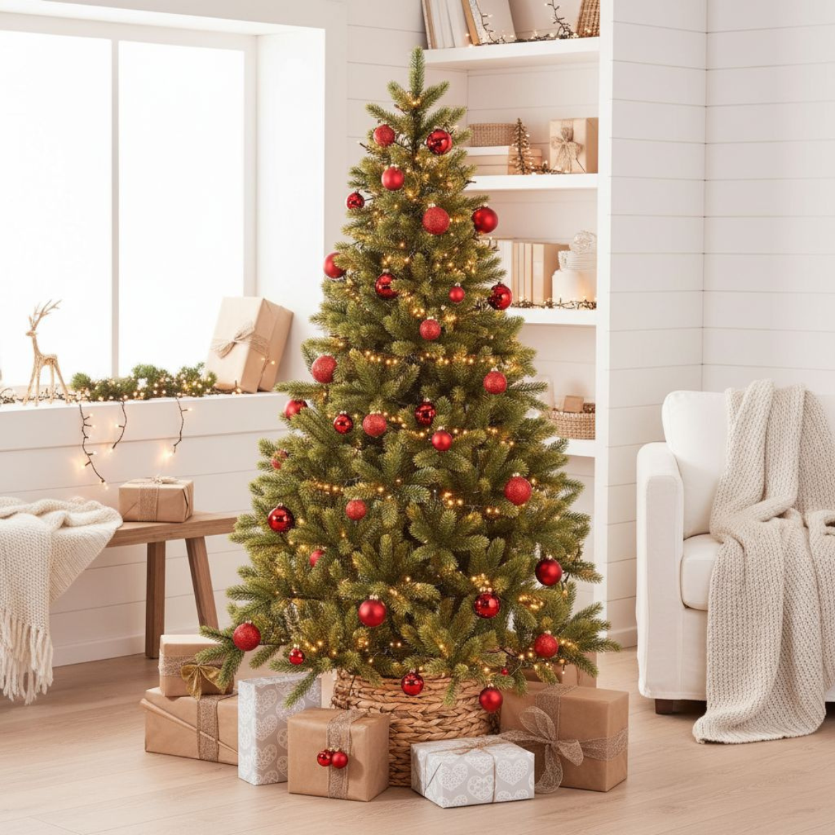 Nagoya X-Mas Tree Led Green 160L Tips 922 - H180Xd108Cm