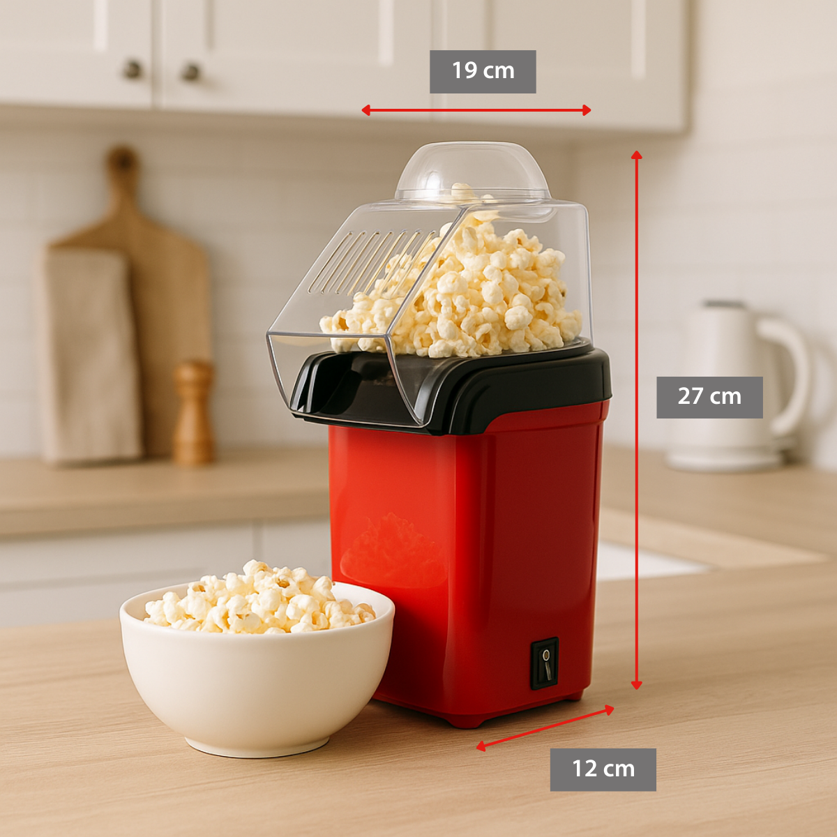 Alpina Popcornmaker 1180W - Kunststof