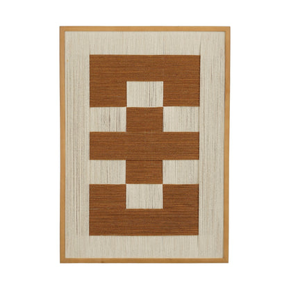 Wanddecoratie Bruin Fsc 100%