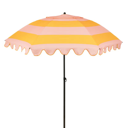 Parasol Strepen Geel